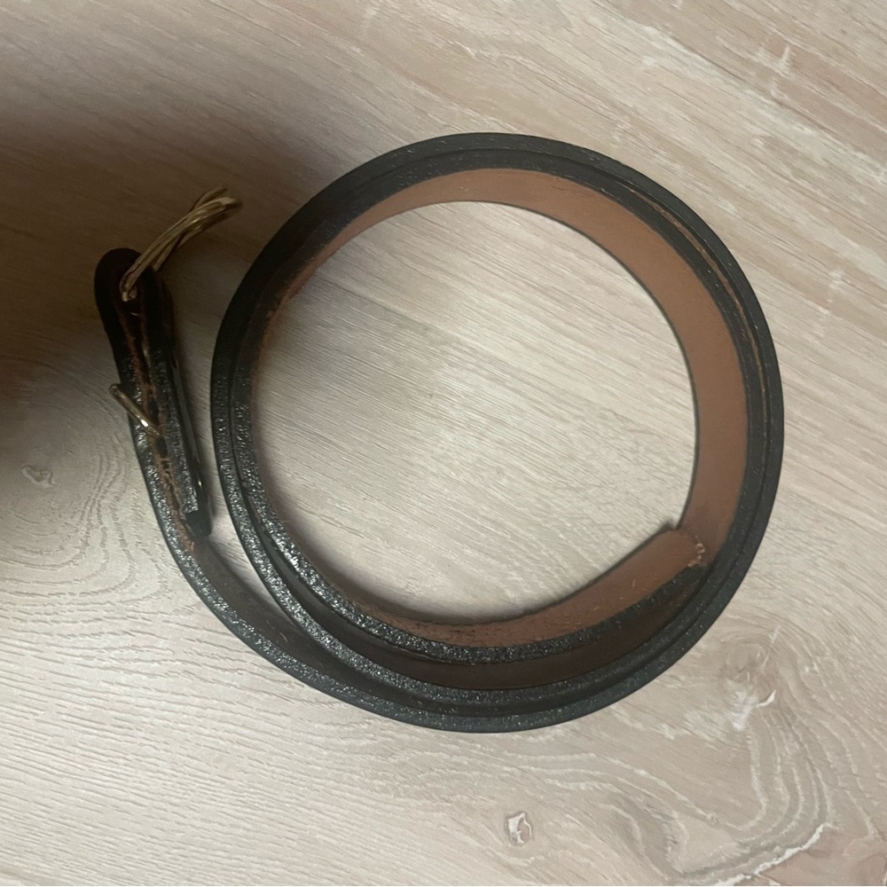 Masonic Hand Tooled Leather Belt L/XL - Picture 7 of 16